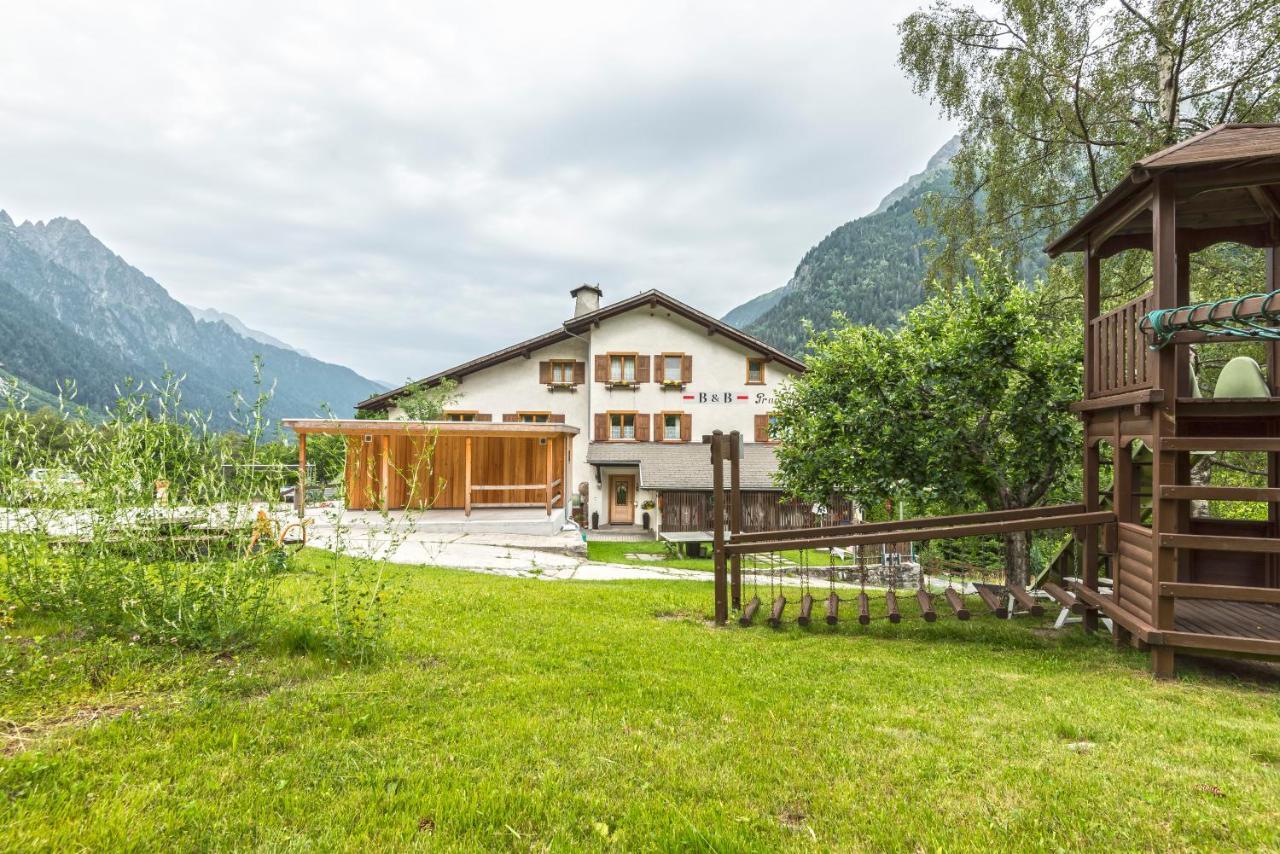 B&B Pranzaira Vicosoprano Dış mekan fotoğraf